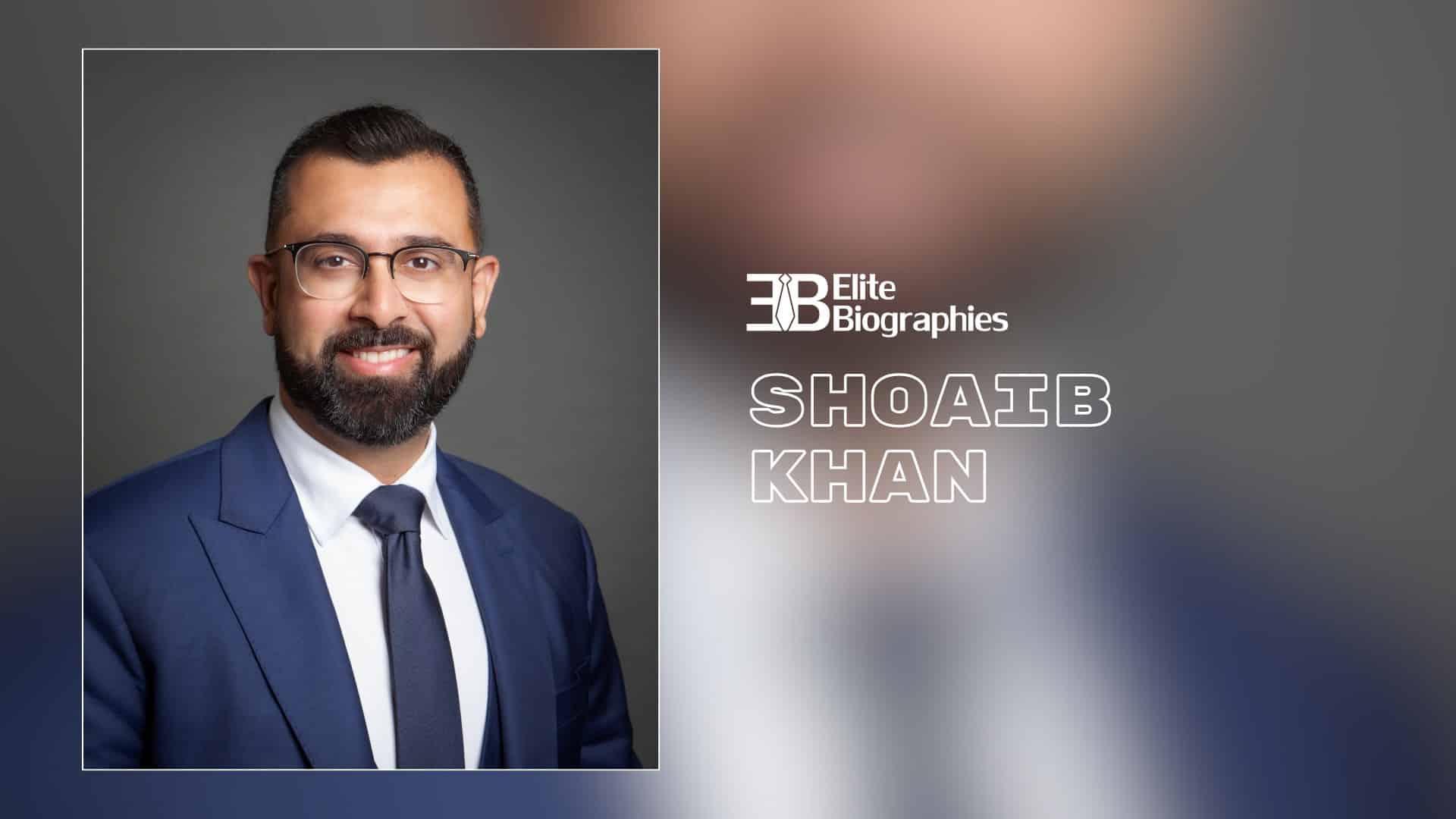 Shoaib Khan Age Career Net Worth More Toronto Canada EB